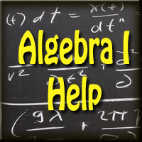Algebra 1 Help
